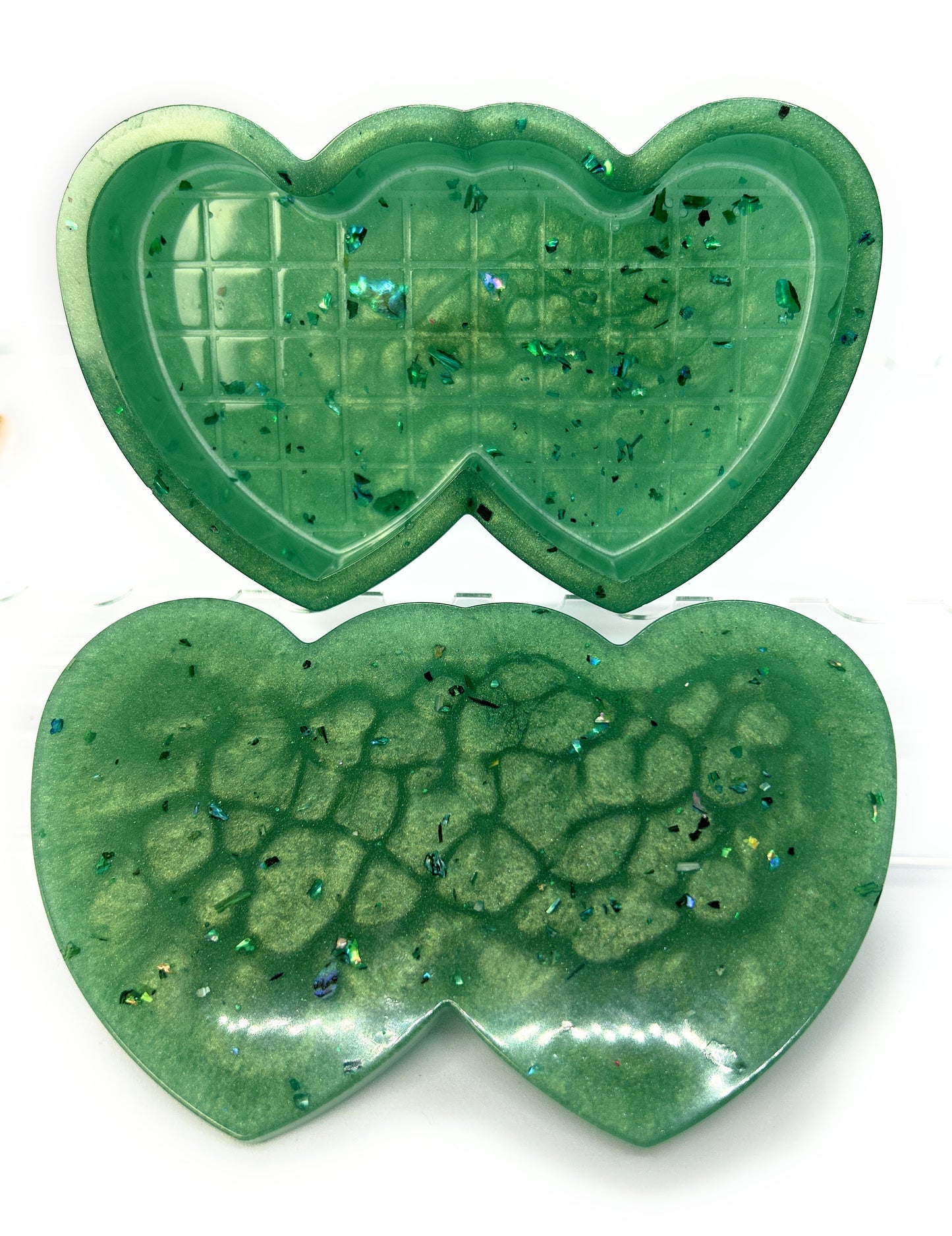Double Heart Trinket Box