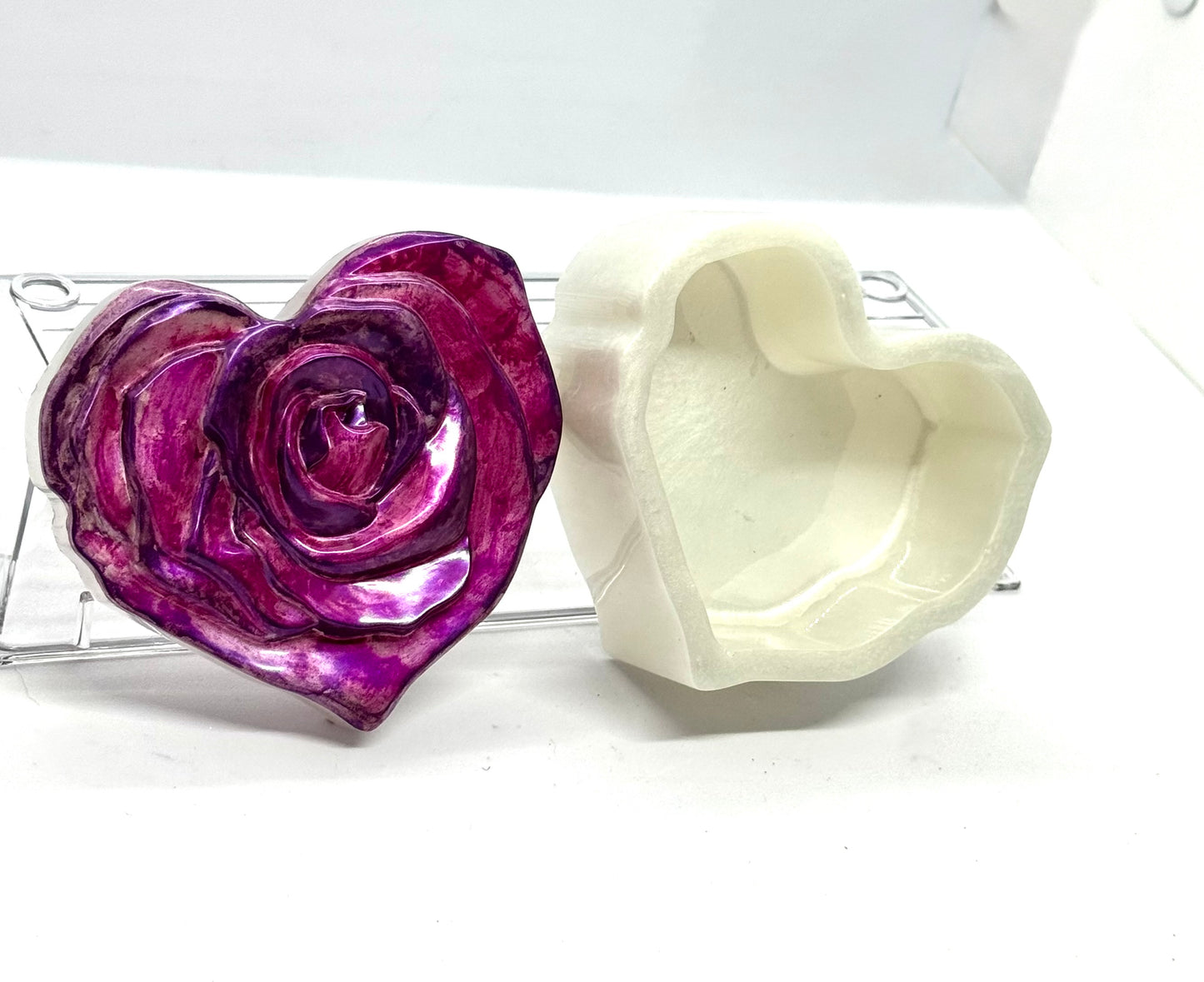 Large Heart Trinket Box
