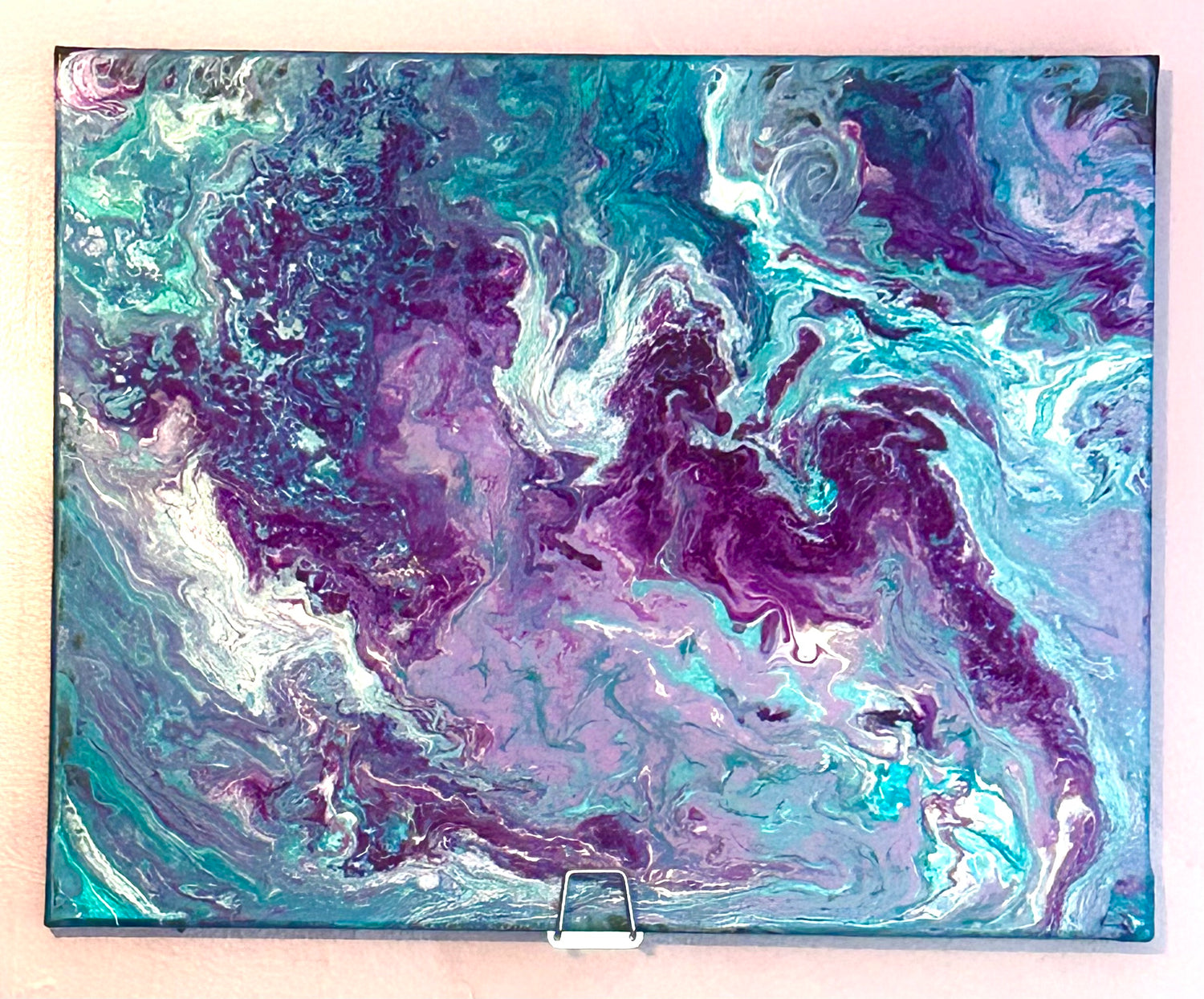Vibrant Flow - Abstract Paint-Pour Collection