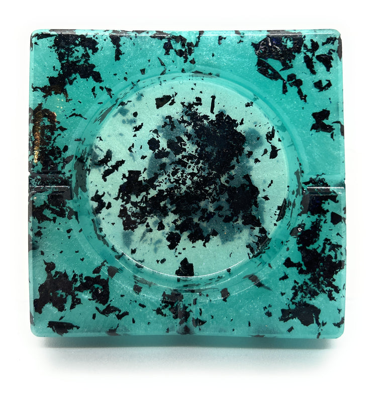 Reflections in Resin: Artful Ashtray Collection