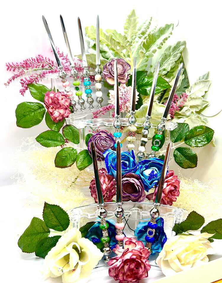 Elegant Edges: Beaded Letter Opener Collection