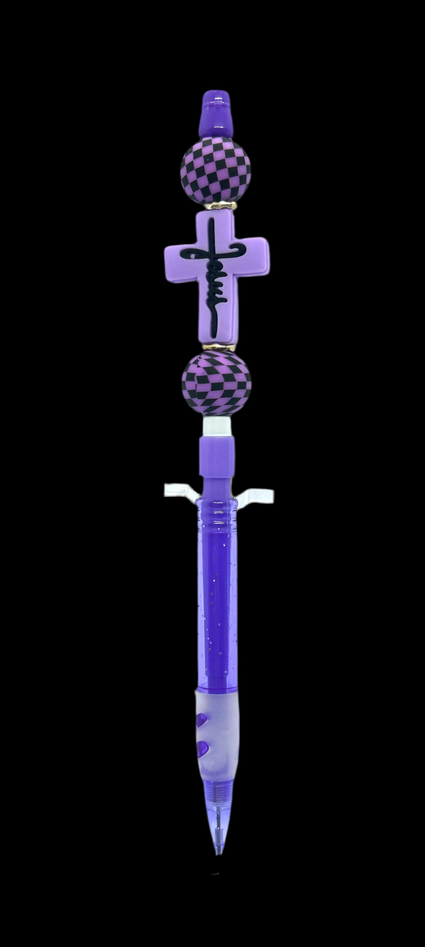 Purple Cross Pencil