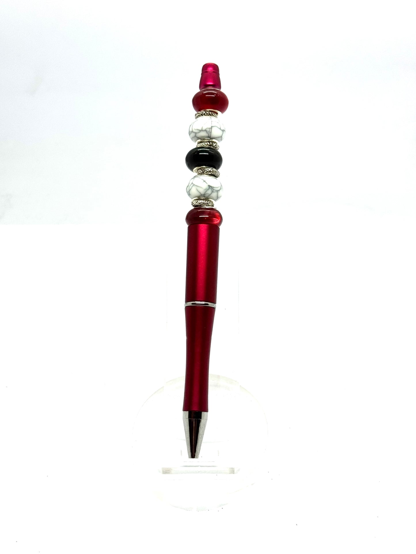 Red Beaded Pen