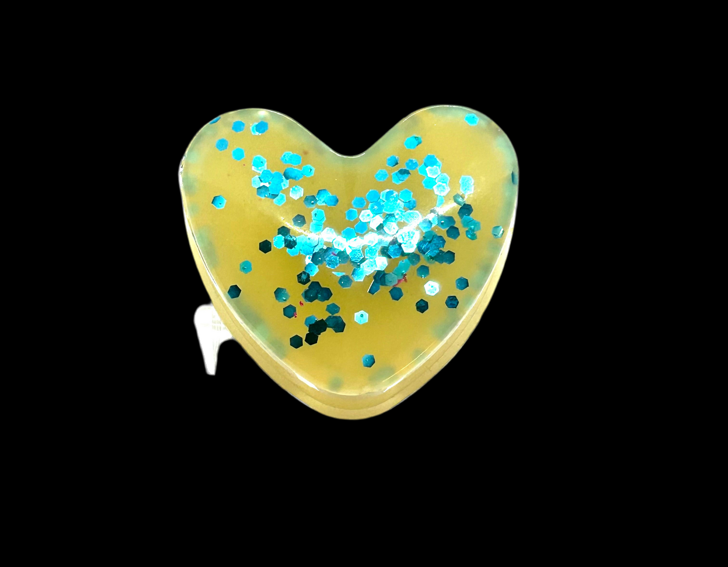 Heart Shaped Resin Trinket Box
