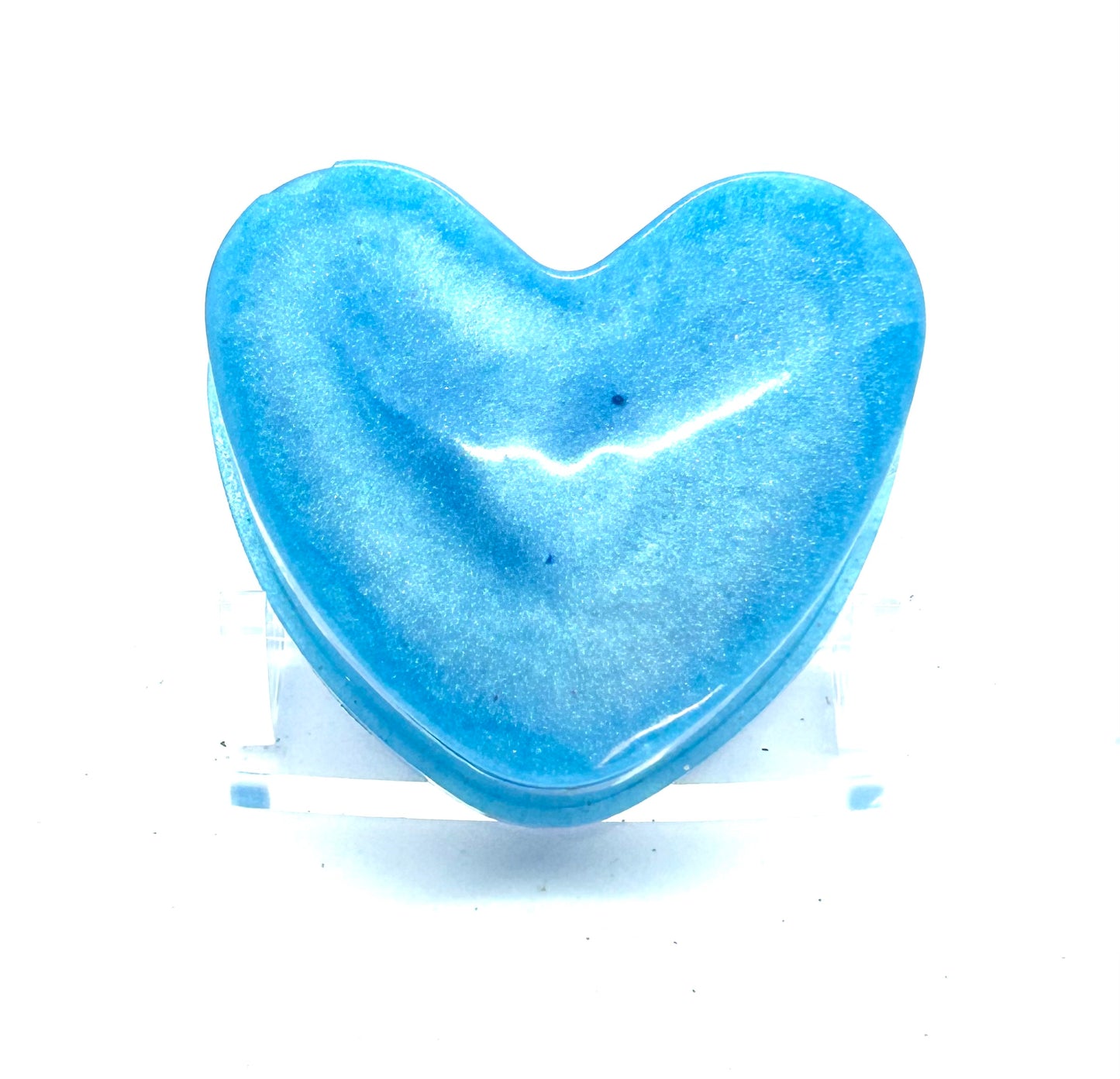 Heart Shaped Resin Trinket Box