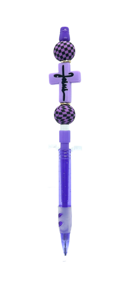 Purple Cross Pencil