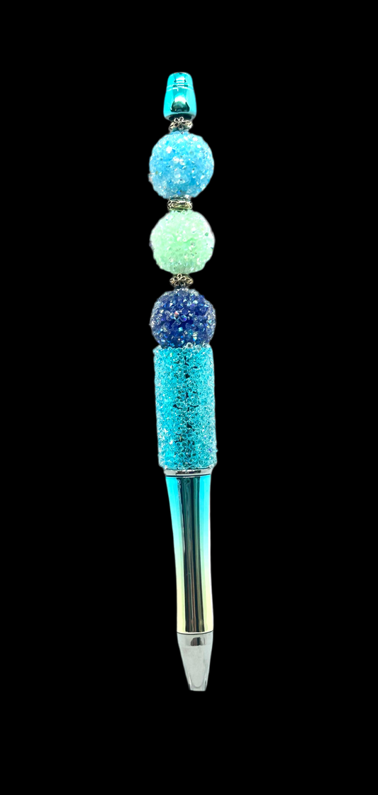 Glitter Beaded Pen