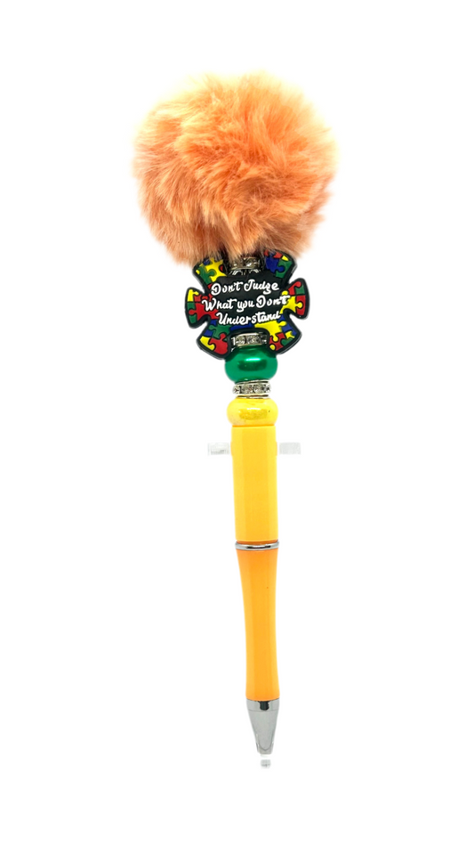Pompom Autism Pen