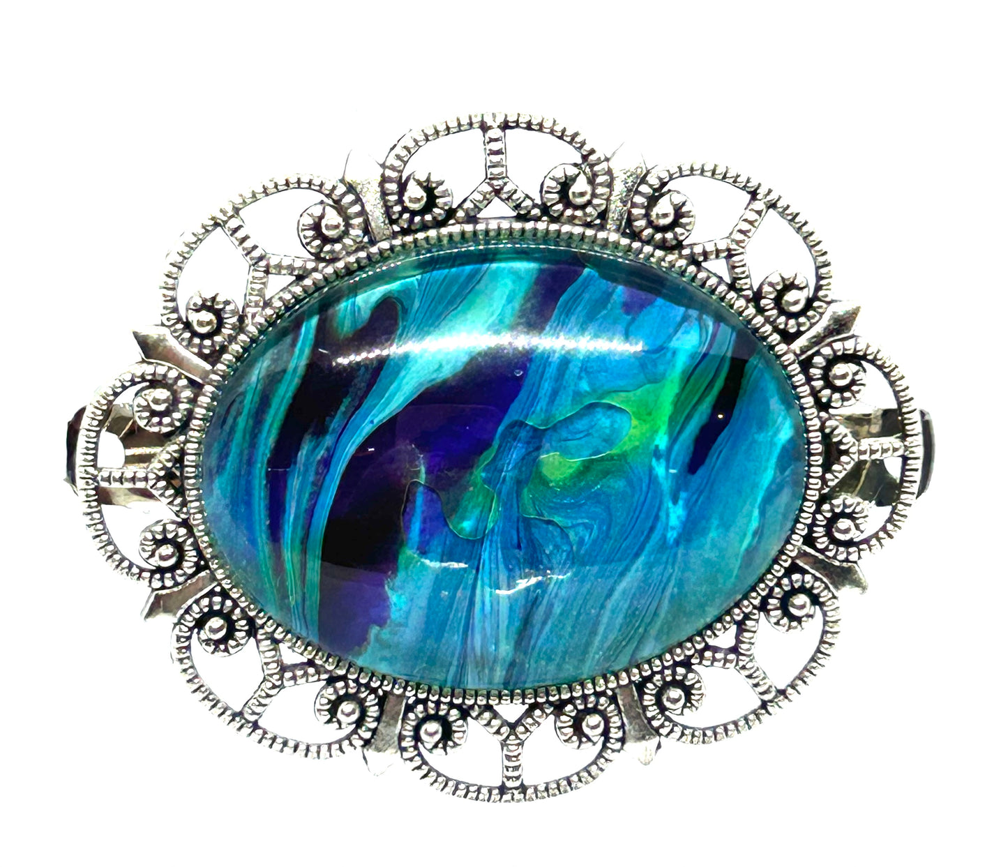 Abstract Hair Barrette