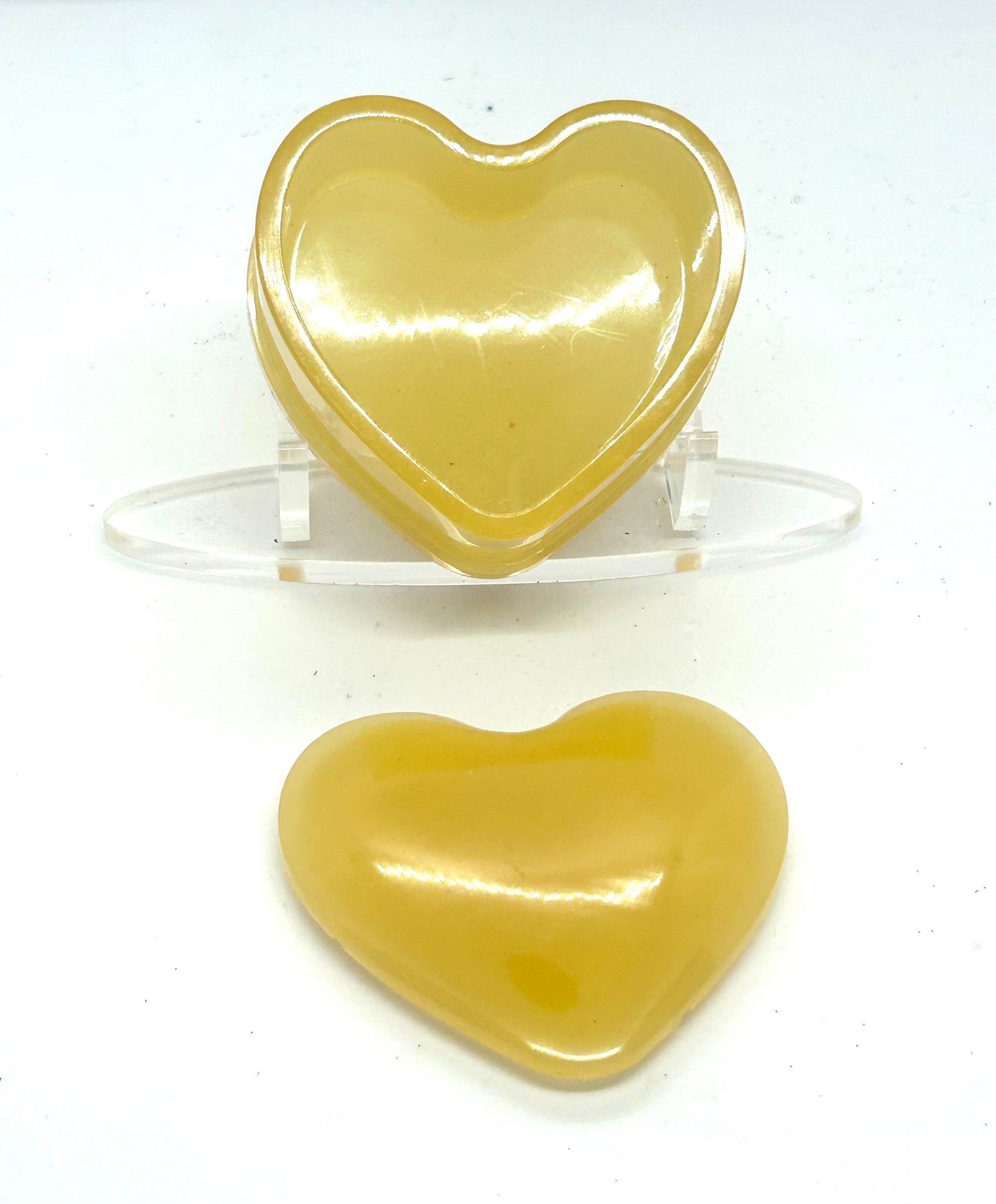 Heart Shaped Resin Trinket Box