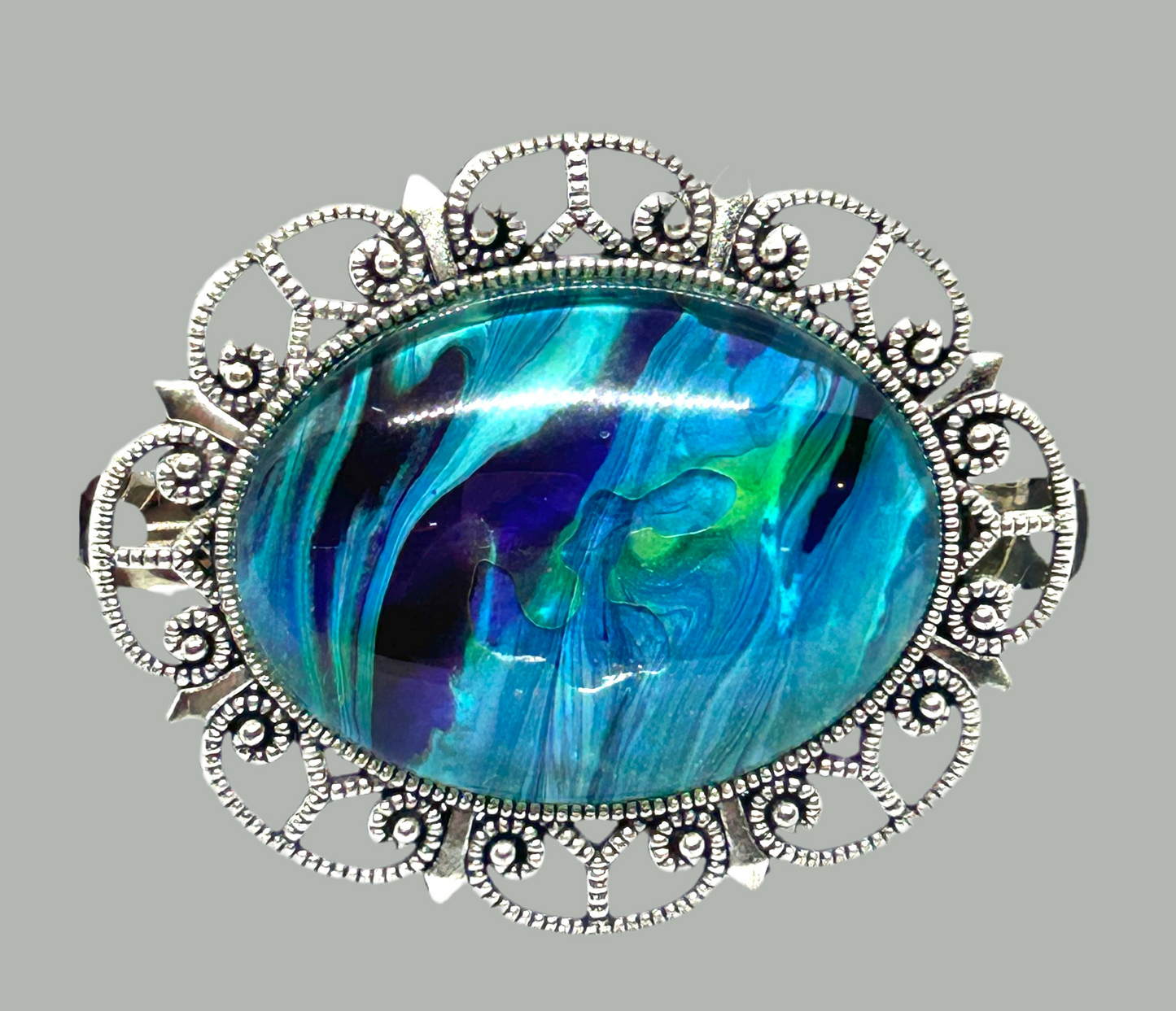 Abstract Hair Barrette