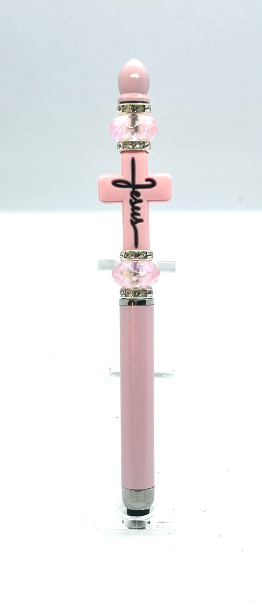 Pink Cross Stylus