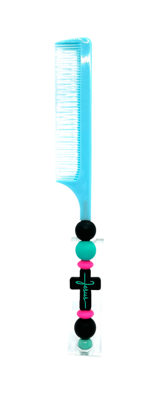 Blue Cross Hair Comb