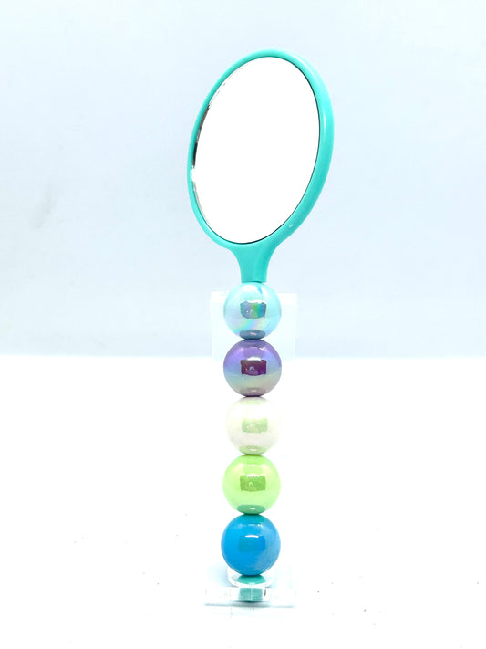 Blue Hand Mirror