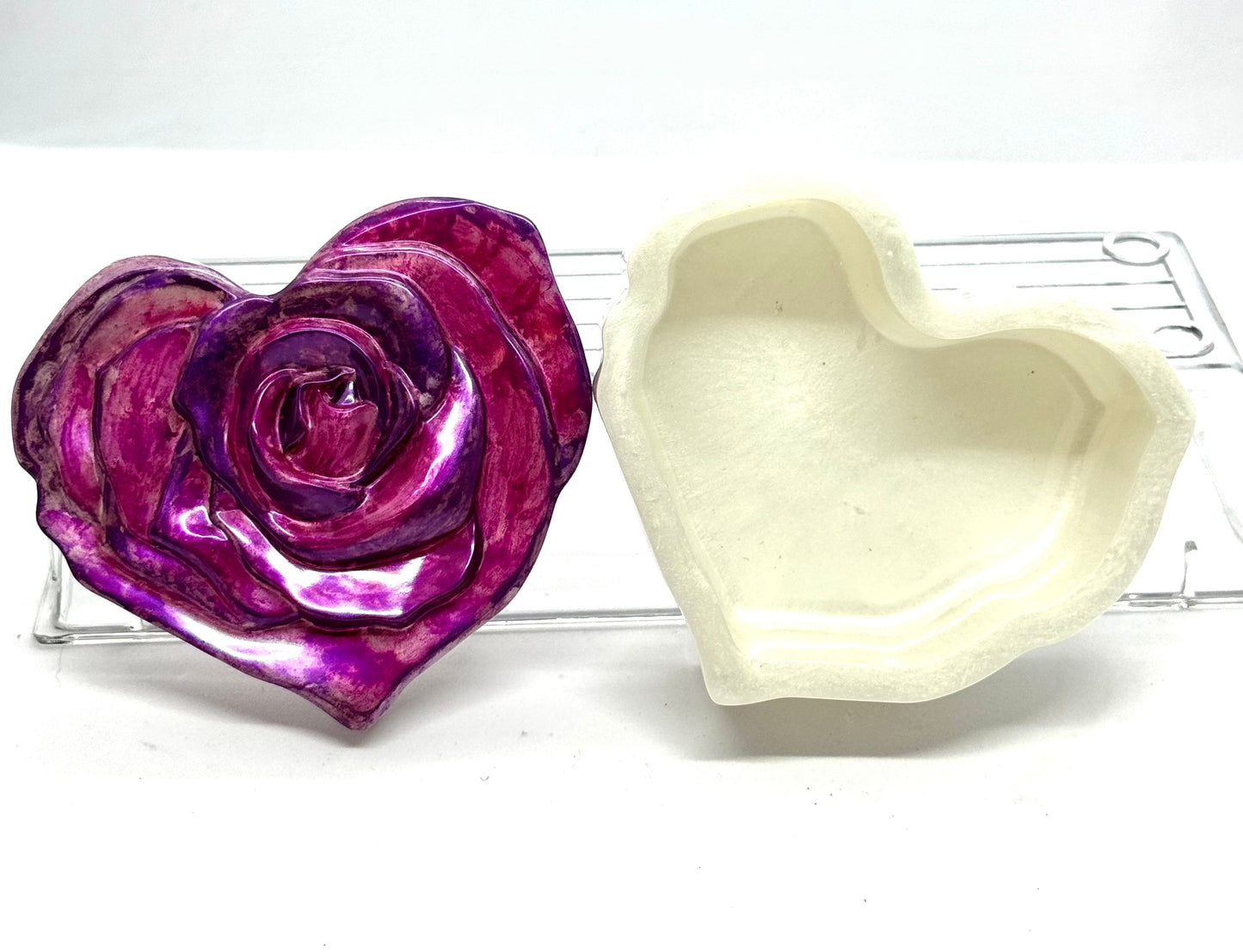 Large Heart Trinket Box
