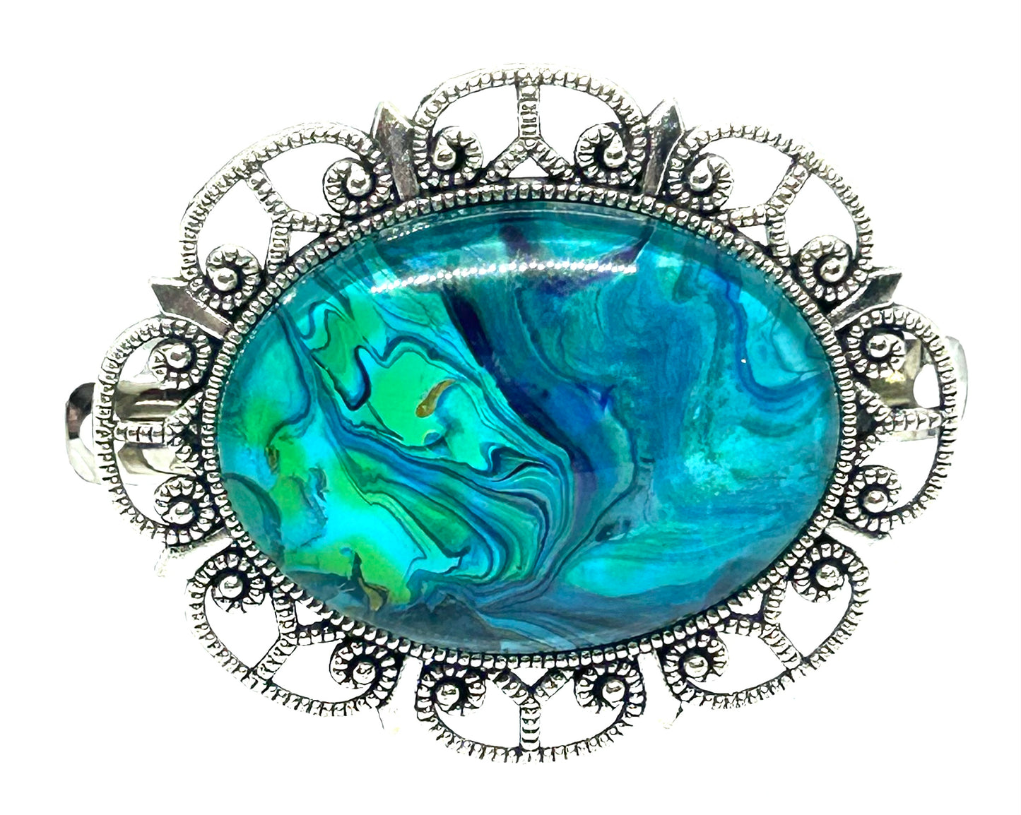 Abstract Hair Barrette