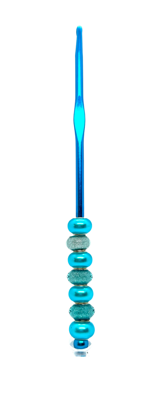 Blue Crochet Hook