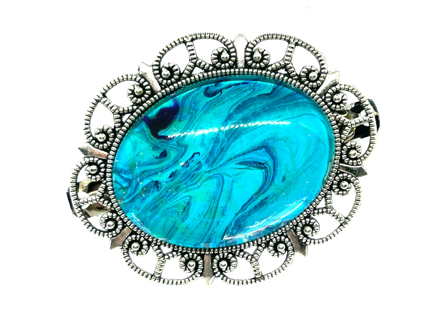 Abstract Hair Barrette